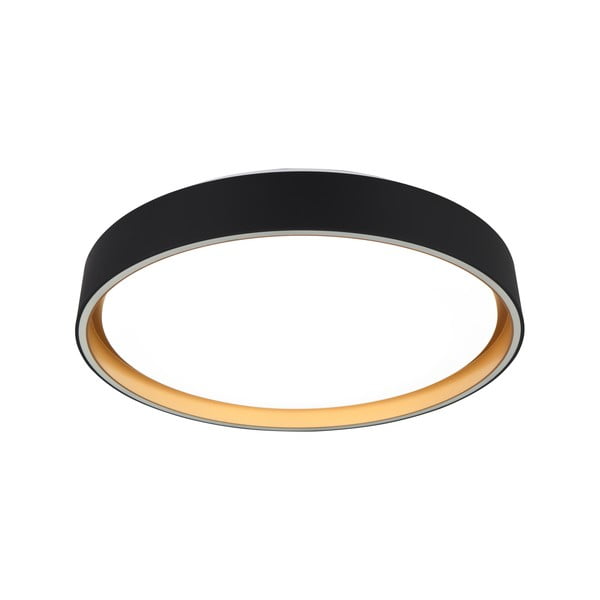 Черно LED осветително тяло за таван ø 40 cm Felis - Reality-image-2