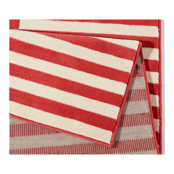 Червен и бял килим Глория , 120 x 170 cm Panel - Hanse Home-image-2
