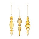 Стъклени коледни украси в комплект от 3 бр. ø 4 cm Auralia – Bloomingville