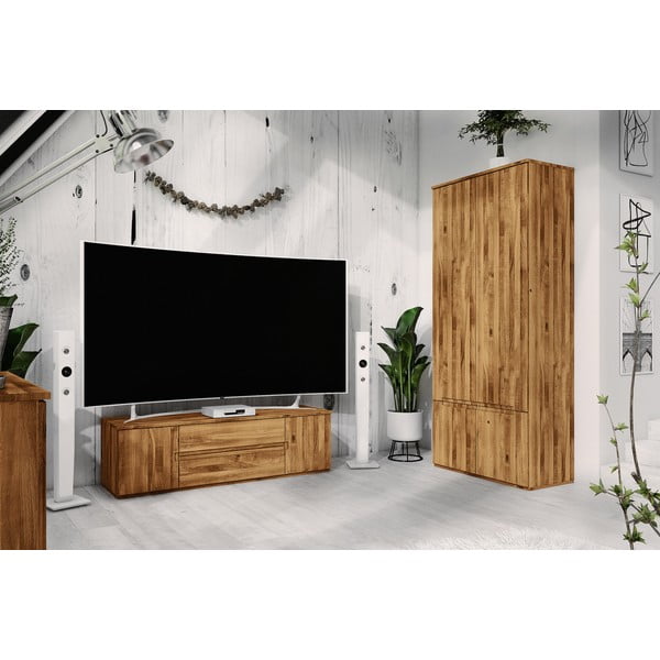 Дъбов гардероб 90x206 cm Vento 2 - The Beds-image-3