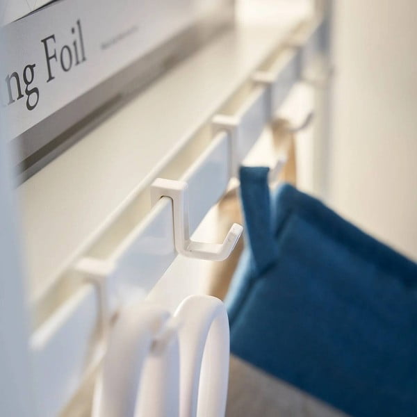 Стоманен стелаж в матово бял цвят 60x170x46,5 cm Tower – YAMAZAKI-image-3