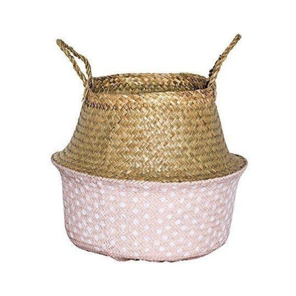 Детска сгъваема кошница за съхранение, изработена от морска трева , ⌀ 37 cm - Bloomingville