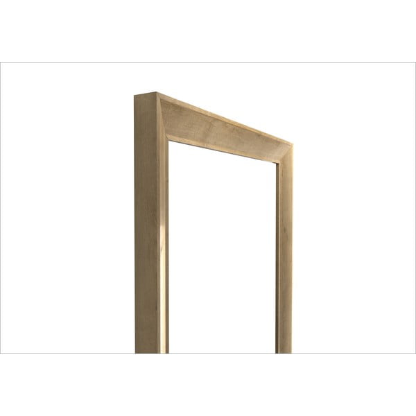 Стенно огледало с кафява рамка , 47 x 147 cm Paris - Styler-image-3