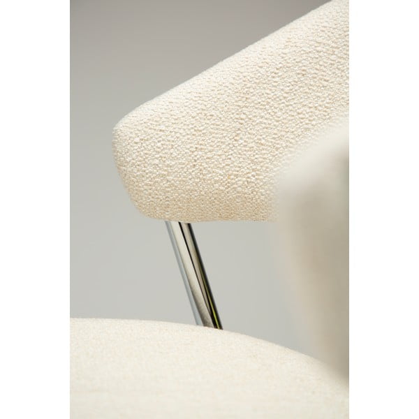 Кремав тапициран трапезен стол Zone – DAN-FORM Denmark-image-4