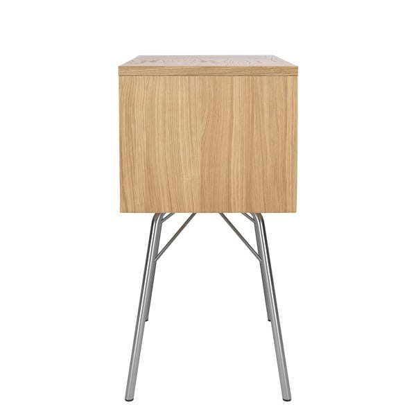 Нощно шкафче от дъб в естествен цвят Rayburn - Woodman-image-3
