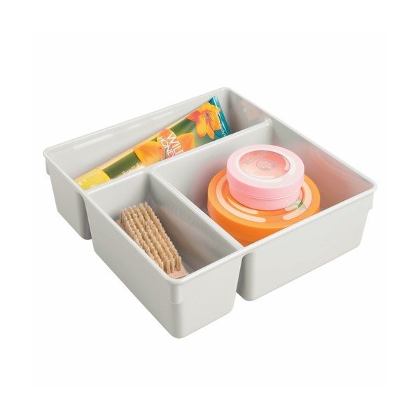 Bílý organizér InterDesign Clarity Clean-image-1