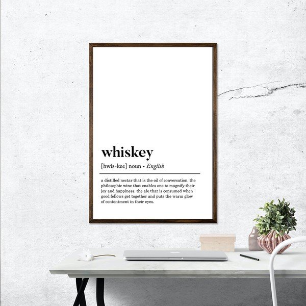 Картина 50x70 cm Whiskey – Wallity-image-4