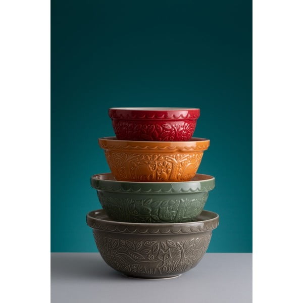 Червена глинена купа ø 21 cm In the Forest – Mason Cash-image-2