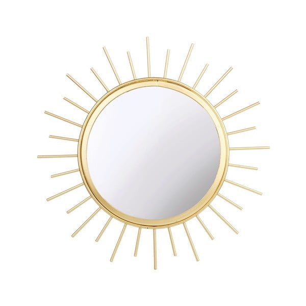 Кръгло огледало в златисто Монохром, ø 24 cm Sunburst - Sass & Belle