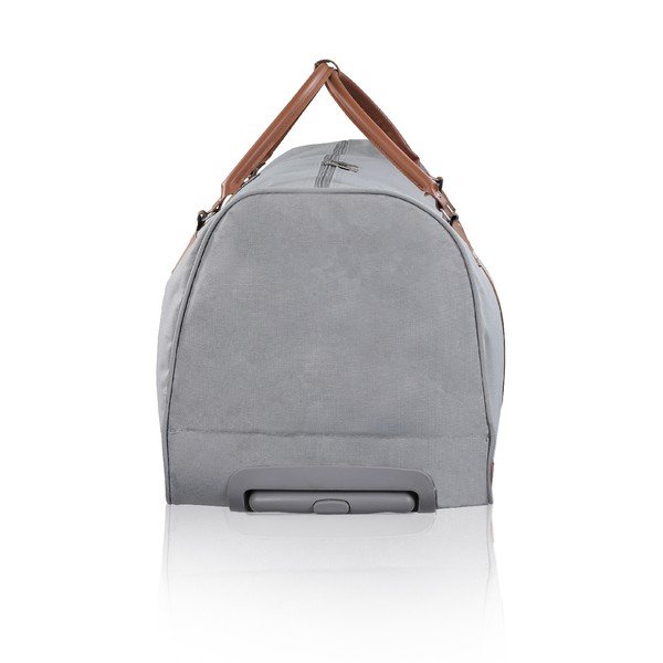Сива пътна чанта на колела Oslo, 93 л - GENTLEMAN FARMER-image-3