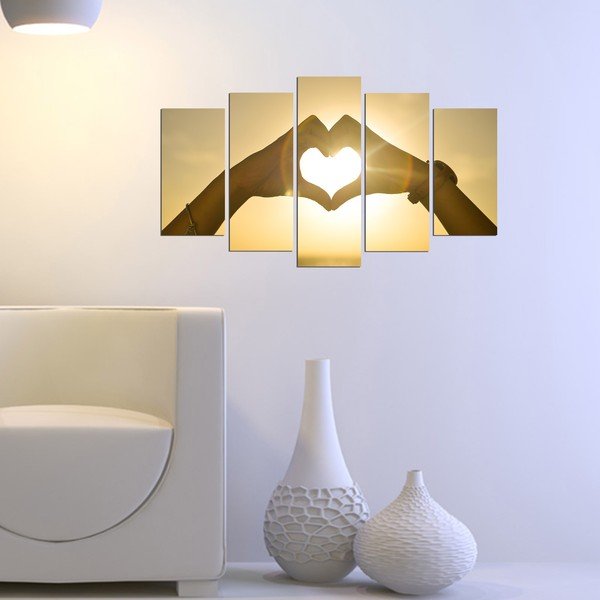 Картина от няколко части Нейтън Маро, 110 x 60 cm - Wallity-image-1