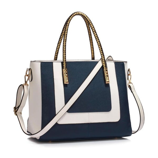 Tmavě modrá kabelka L&S Bags Legendre