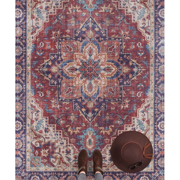 Червен и лилав килим , 120 x 160 cm Anthea - Nouristan-image-2