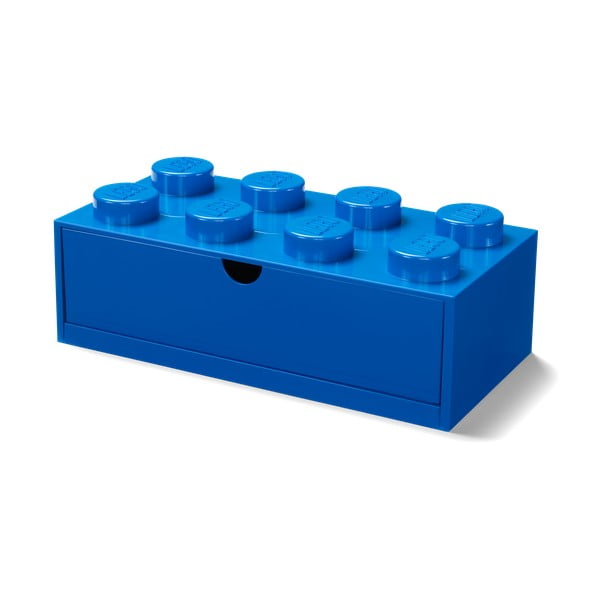 Синя кутия за бюро с чекмедже , 31 x 16 cm - LEGO®