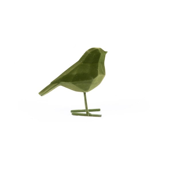 Тъмнозелена декоративна статуетка Птица, височина 13,5 см - PT LIVING