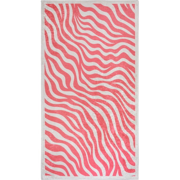 Розов килим подходящ за пране 120x180 cm Red Zebra – Vitaus