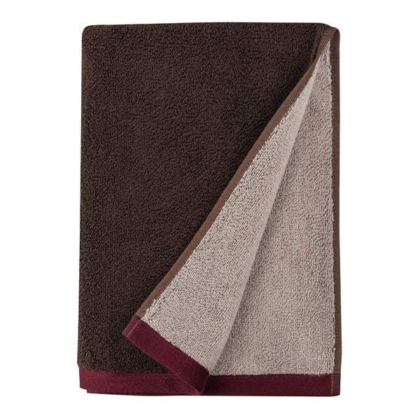 Кафяви кърпи в комплект от 2 бр. от органичен памук от тери 40x55 cm Soft – Mette Ditmer Denmark