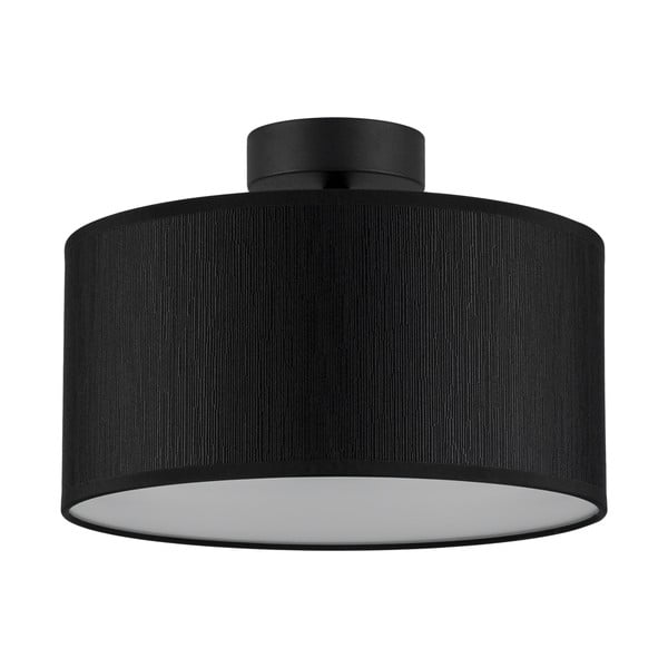 Черна лампа за таван M, ⌀ 30 cm Doce - Sotto Luce