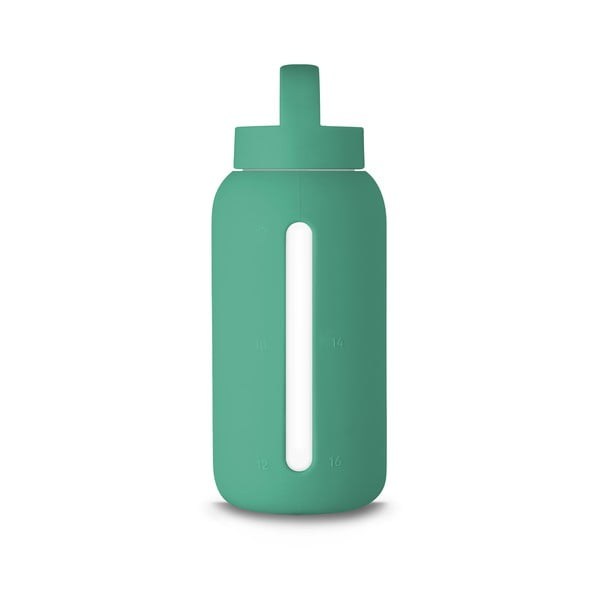 Зелена бутилка за пътуване бутилка  720 ml Frosted Green – Muuki