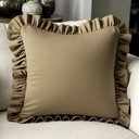Калъфка за възглавница със смес от памук 40x40 cm Ruffled – Mila Home