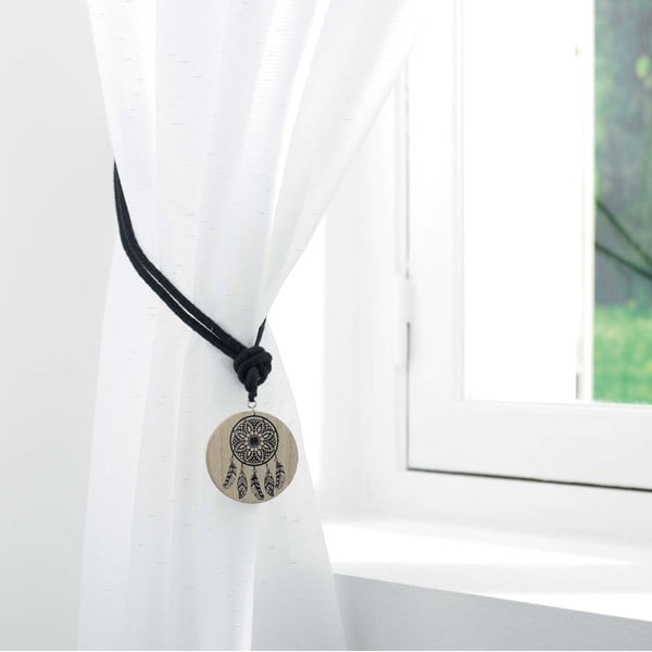 Дървено-текстилен клипс за завеса Judy – douceur d'intérieur-image-2