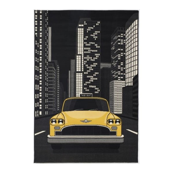 Šedý koberec Calista Rugs Salzburg Taxi, 120 x 170 cm