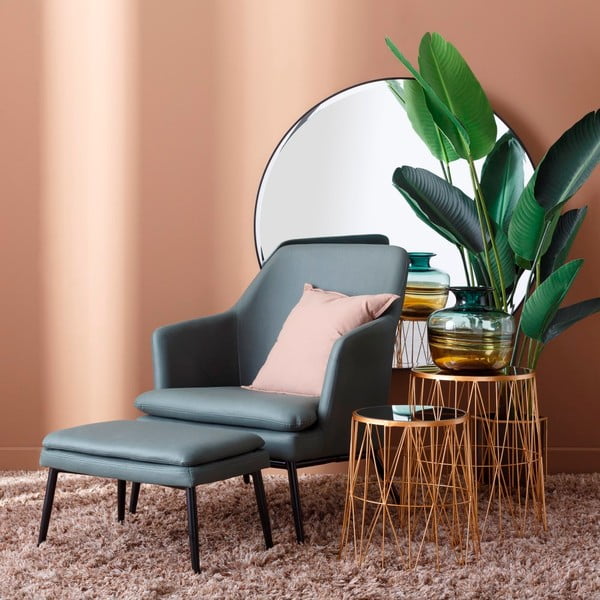 Стенно огледало ø 100 cm Ronda – Ixia-image-1