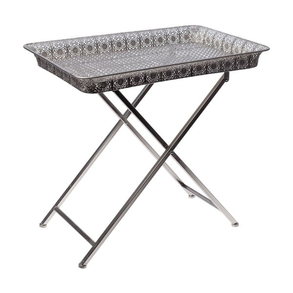 Odkládací stolek s tácem Silver Tray
