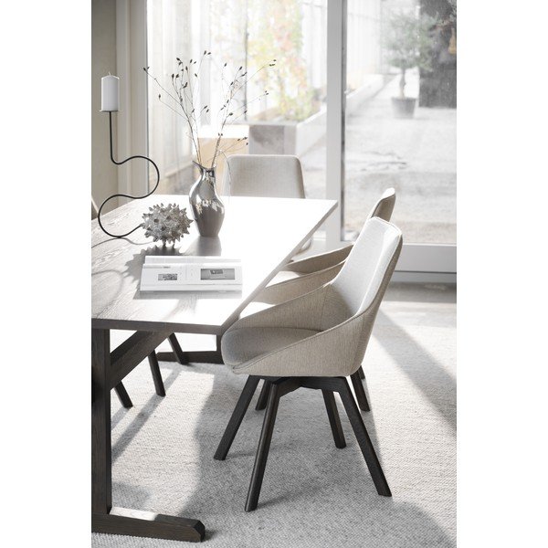 Бежови трапезни столове в комплект от 2 бр. Alison – Rowico-image-1