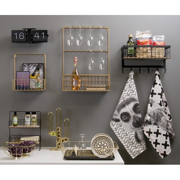 Сушилня за съдове в златисто Linea - PT LIVING-image-1