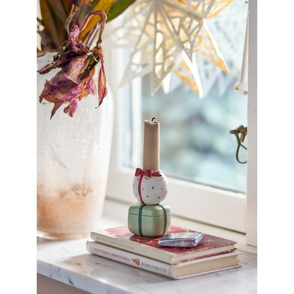Свещник от полирезин Wish – Bloomingville-image-1
