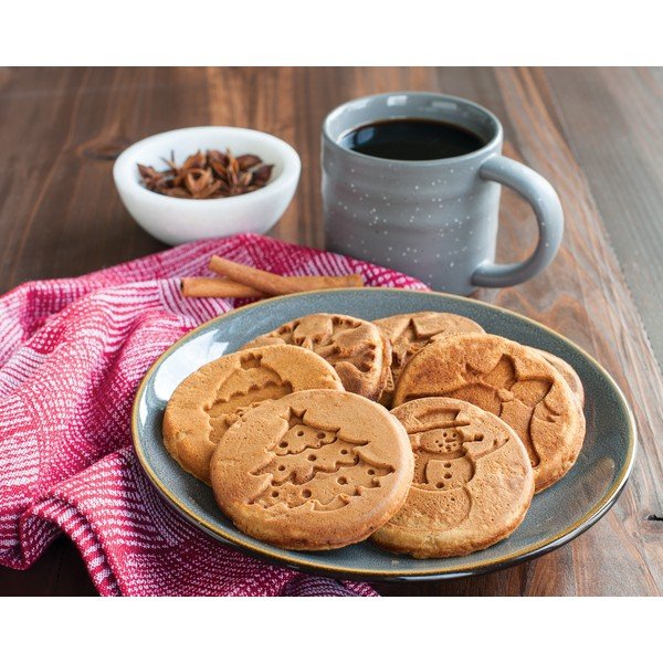 Тиган за палачинки за 7 коледни палачинки - Nordic Ware-image-1