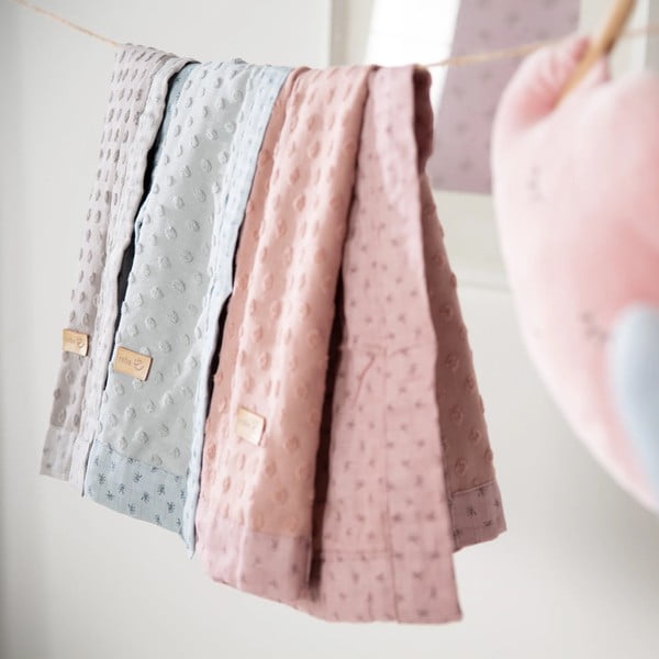 Розово бебешко одеяло 80x80 cm Lil Planet - Roba-image-1