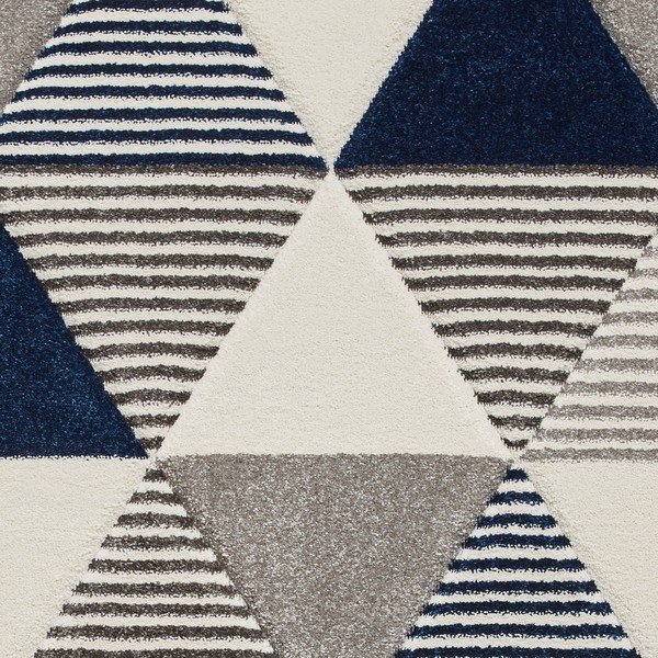 Синьо-сив килим Geo, 120 x 170 cm Brooklyn - Think Rugs-image-3
