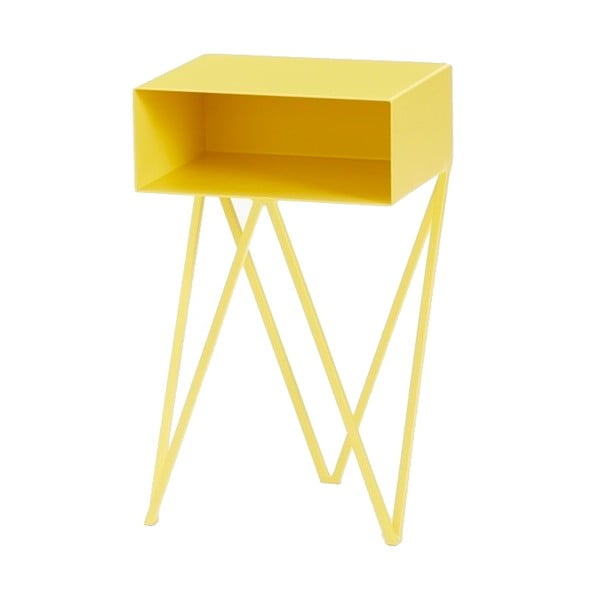 Žlutý noční stolek &New Mini Robot