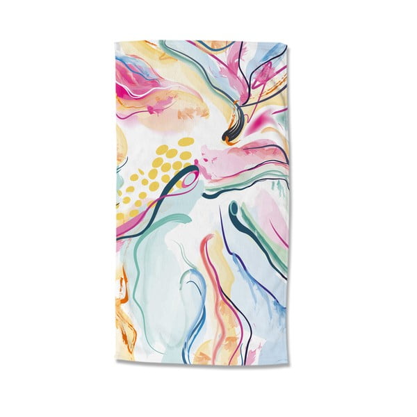 Кадифена плажна кърпа 100x180 cm Magic – Good Morning