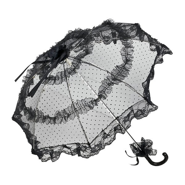 Черен чадър за боси крака Bridal Salomea - Von Lilienfeld