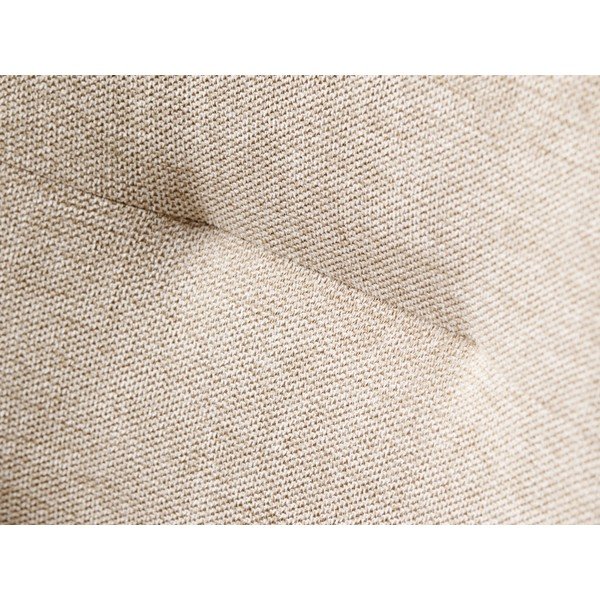 Кремав тапициран трапезен стол с подлакътници Roxana – Unique Furniture-image-1