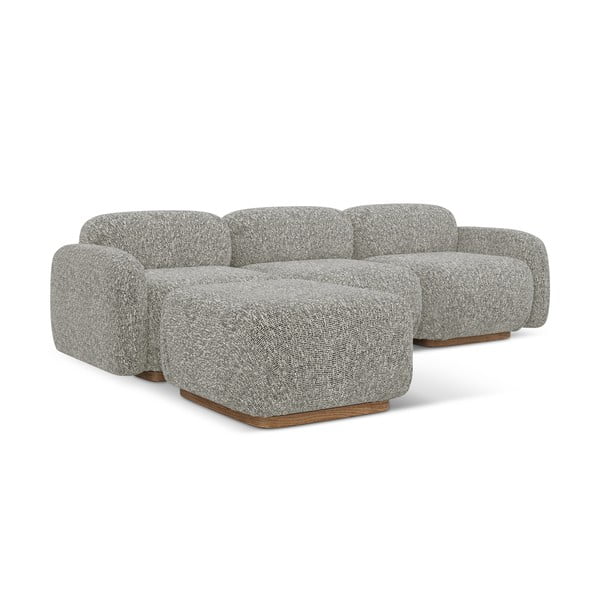 Сив модулен ъглов диван (променлив) Ailani – Makamii-image-3
