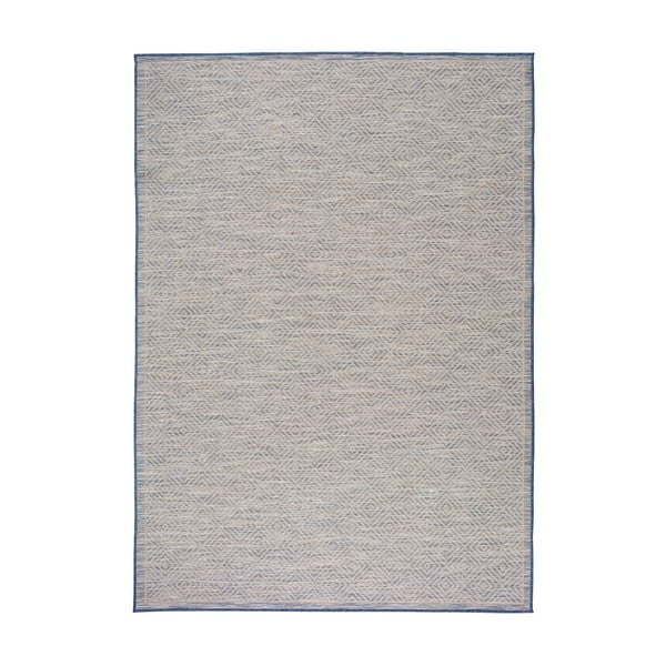 Син килим Kiara, подходящ за употреба на открито, 170 x 120 cm - Universal