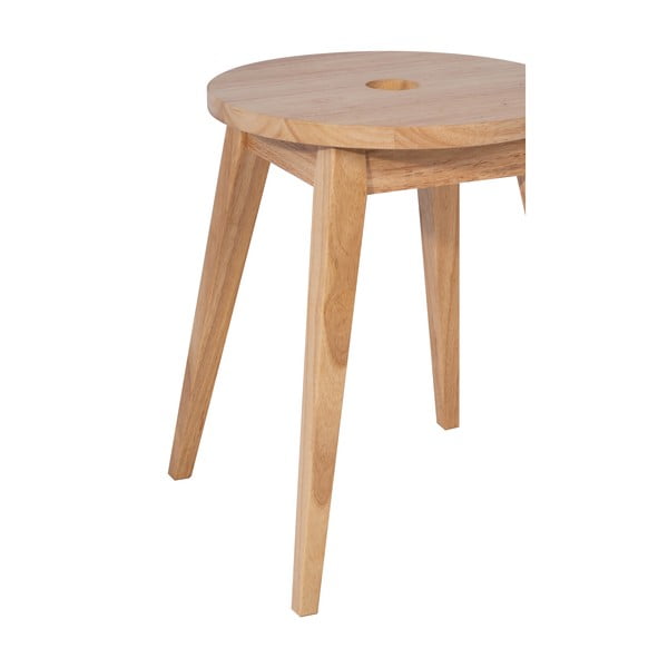 Стол от масивно каучуково дърво в светло естествен цвят Club – Bonami Essentials-image-3