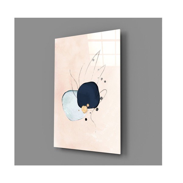 Картина върху стъкло Ръкохватка, 46 x 72 cm Abstract - Insigne-image-3