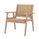 Градински стол от масивно дърво в естествен цвят Sorrento – Bloomingville