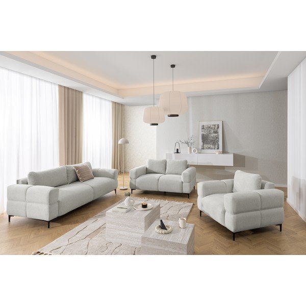 Светлосив диван 217 cm Helio – Ropez-image-1