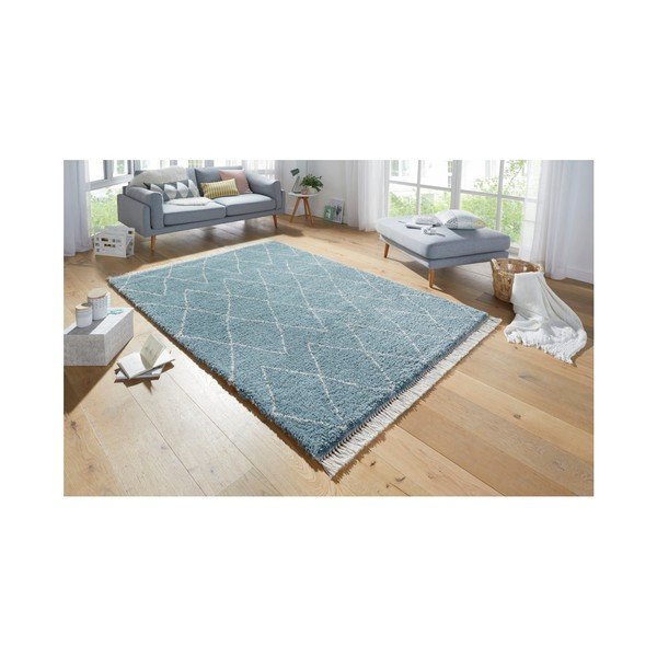 Modrý koberec Mint Rugs Galluya, 160 x 230 cm-image-1