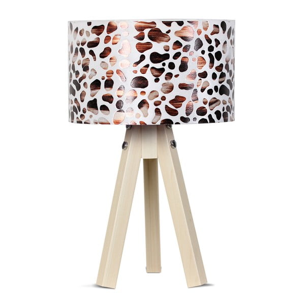 Stolní lampa Kate Louise Kahve Leopard