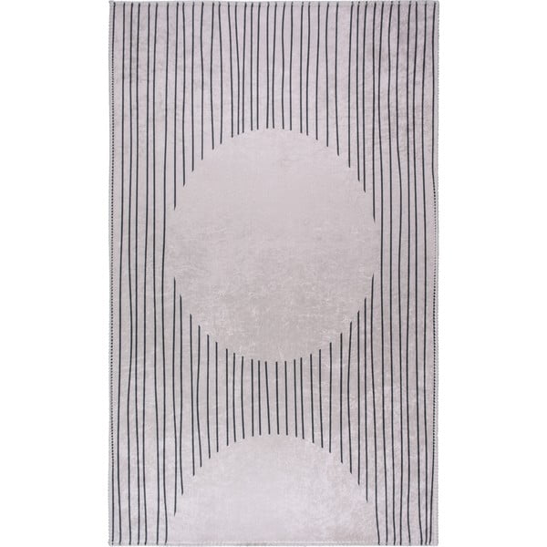 Кремав миещ се килим, 160x230 cm - Vitaus
