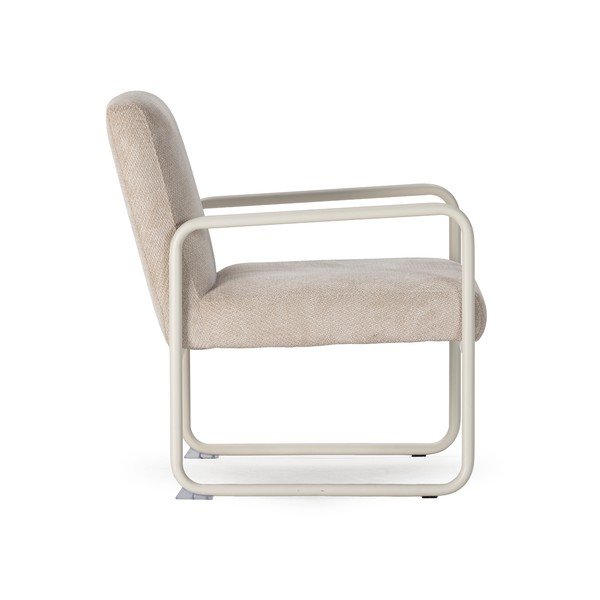 Бежово шенилово кресло Vince – MOME-image-3