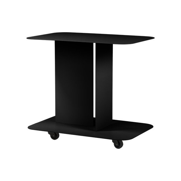 Метална маса за сервиране на колелца 40x60 cm HO – noo.ma