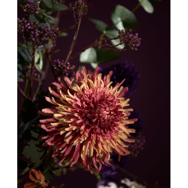 Изкуствено цвете (височина 91 cm) Chrysantheme – Light & Living-image-1